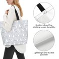 thumbnail image 3 of Kdxio Fun Rabbit Casual Tote Bags Women Big Capacity Shoulder Bag for Women Travel Shoulder Bags Handbags, 3 of 8