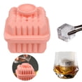 thumbnail image 2 of Solivara Rose Shaped Silicone Ice Mold 2 Inch For Home Bar And Beverage Cooling(Pink,2.36*2.36in), 2 of 9