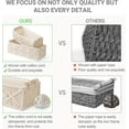 thumbnail image 5 of Storage Baskets Boho Decor Box Handmade Woven Decorative Countertop Toilet Tank Shelf Cabinet Organizer for Bedroom Livingroom Home, Set of 2, 5 of 9