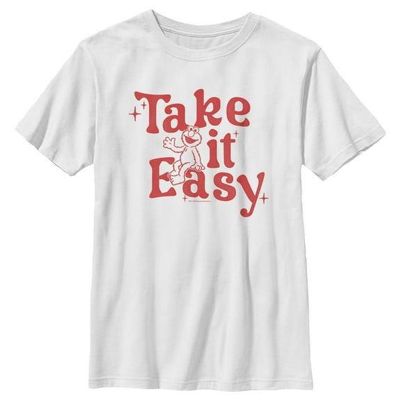 Boy's Sesame Street Elmo Take It Easy Graphic T-Shirt
