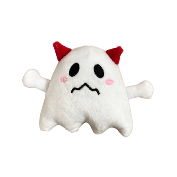 Knisume Plush Toy Stuffed Animal - Spooky Bat Ghost Hanging Decor Doll for Halloween Party, Cute Plushies for Holiday Ornament,B