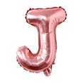 thumbnail image 1 of Ounissouiy 1 Uds. Conjunto de papel de aluminio de oro rosa de 16 pulgadas para fiesta de cumpleaños globos de corazón globo de papel de Kits de decoración para fiestas Oro rosa J. 16 pulgadas, 1 of 6