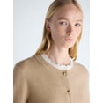 thumbnail image 4 of Free Assembly Women's and Women's Plus Cozy Yarn Cardigan Sweater, Midweight, XS-4X, 4 of 5