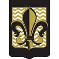 thumbnail image 2 of Jozie B 556 Fleur De Lis Flag with Gold Chevron, Large, 2 of 3