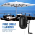 thumbnail image 4 of Cantilever Umbrella Parts, Patio Umbrella Holder Rocking Handle Adjustable UmbrellXL3828, 4 of 6