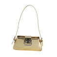 thumbnail image 2 of Bolso de hombro para mujer, bolso de mano brillante, bolso tipo cartera, bolso de hombro de viaje elegante para mujer Oro, 2 of 9
