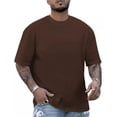thumbnail image 1 of Playera Hombre Oversized Manga Corta Relajado Pure Color Pop, 1 of 5