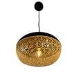 thumbnail image 4 of EQLight EQ21-P-BG03 Iktan 1-Light Black and Gold Oval Pendant, 4 of 4