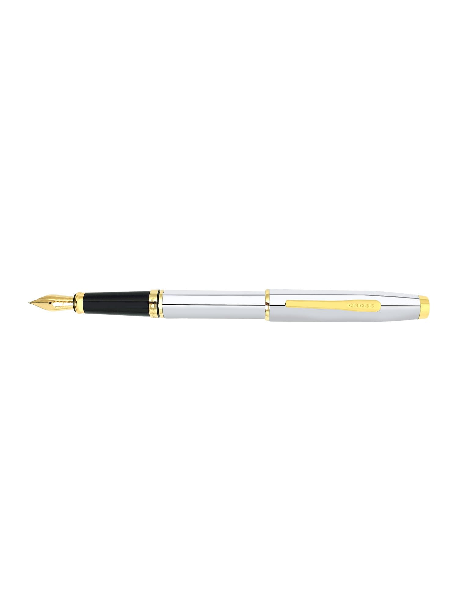 Cross Coventry Polished Chrome with Gold-Tone Fine Nib Fountain Pen