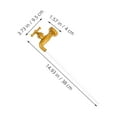 thumbnail image 2 of Phenofice 2pcs Desktop Decoration Golden Plastic Water Feature for Home Decoration, 2 of 8