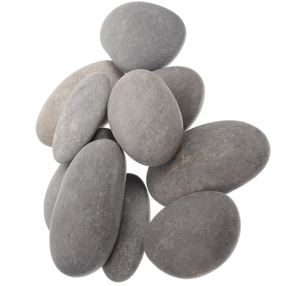 20 Pcs Rock Painting For Adults Kindness Stones Pebble Art Supplies Decorating Child Grey