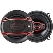 NAMSUNG Dual Electronics 5-1/4" Speakers 4-way 5.25" speakers with 120 watts max and 30 watts continuous power handling, 1 pair, sold by pair