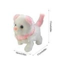 thumbnail image 3 of Walking Talking Kitty Doll, Interactive Plush Toy, Realistic Meow Sound, Moving Tail Pet Simulation, Cute Soft Stuffed Animal, Holiday Birthday Gift For Kids, 3 of 6