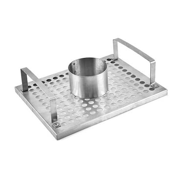 Phlegsive Stainless Steel Beer Can Chicken Roaster Stand for Grill