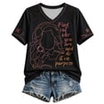 thumbnail image 3 of Women's Dolly Shirts Country Music Legend Printed Top Lightweight Tee Unique Artwork Soft Breathable Casual Tops XL, 3 of 5