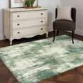 thumbnail image 3 of Sage Green Ombre Area Rugs 3'x5', Washable Small Throw Rugs for Living Room Bedroom, Gradient Abstract Art Vintage Grey Indoor Outdoor Rug Non-Slip Low Pile Carpet Runner Reversible Floor Mats, 3 of 8