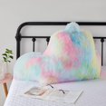 thumbnail image 4 of Reading pillow, with unique color, fluffy and comfortable bed pillow, lounge cushion, rear pillow suitable for sitting on sofa chairs, functional bed wedge pillow, 4 of 8