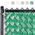 thumbnail image 2 of Fenpro Chain Link Fence Privacy Tape (Emerald Green), 2 of 4