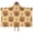 Yellow Highland Cow, variant on Yellow Highland Cow Flower Pattern Hooded Bath Towel,50"x30" for Ages 3 To 12 Kids, Quick Dry Lightweight Soft Microfiber Hood Beach Towel Cover Up for Kids