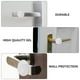 thumbnail image 5 of 6 topes de puerta transparentes, protectores de pared, protectores de manija de puerta redondos., 5 of 5