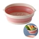 thumbnail image 3 of Escurridor De Alimentos Plegable Cesta De Colador De Cocina Plegable De Doble Capa Contenedor De Lavado De Vegetales Cesta De Almacenamiento Tazón Para Servir Con Huecos Y Tazón De Agua Para Picnic seitruly HA027995-01, 3 of 7