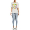 thumbnail image 5 of SpongeBob SquarePants Women's Puff Ink Graphic Tee with Short Sleeves, 5 of 5
