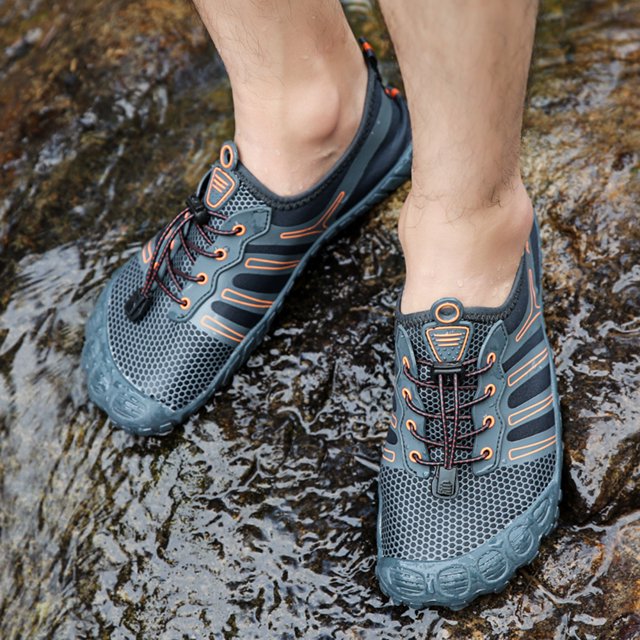 Hombres Mujeres Zapatos de agua Deporte Secado rápido Suave Antideslizante Al aire libre Descalzo Ca Abanopi Zapatillas de deporte