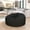 Black, variant on Flash Furniture Duncan Furry Oversized Refillable Bean Bag Chair Gray (DGBEANLGFURGY)