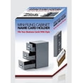thumbnail image 4 of Mini File Cabinet Business Card Holder 3-Drawer, 4 of 4