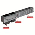 thumbnail image 4 of Organizador de Cocina de Acero al Carbono Resistente, para Montar en la Pared, sin Taladro, Portacuchillos para Cuchillos, Utensilios y Tablas de Cortar, Ahorro de Espacio, 4 of 6