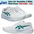 thumbnail image 1 of Asics Gel-Resolution X White Pitch Green 1041A481-102 Men's Size, 1 of 6