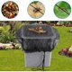 thumbnail image 4 of Red de barril de lluvia Red protectora de barril de lluvia ajustable Red de protección antimosquitos para hojas de cubos de jardín al aire libre,—, 4 of 5