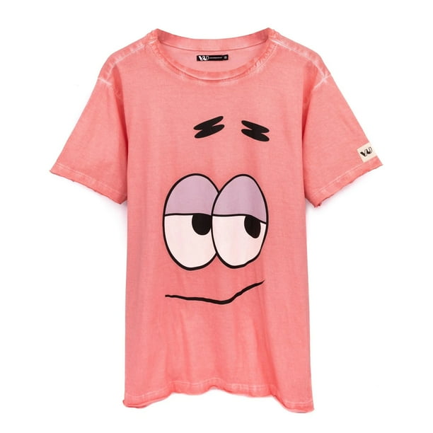 SpongeBob SquarePants - Camiseta de Patricio Estrella para Adultos Unisex (Rosa)