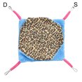 thumbnail image 2 of Flmtop Pets Hamster Rabbit Double Layer Owl Heart Hammock Nests Hanging Blanket Mat Bed, 2 of 9