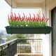 thumbnail image 1 of A Artificial Bostons Ferns UVs Resistants Fade Resistants Plastic Greenerys For Indoor Outdoor Hanging Pots Porch Patio Home Office Decor, 1 of 6