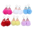 thumbnail image 2 of Colgante de bebé durmiendo, 12 piezas Bolso de bebé durmiendo Llavero Muñeca Llavero Bola esponjosa Bebé Diseño exquisito, 2 of 9