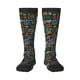 thumbnail image 1 of Fotbe Happy Father Day Calcetas Divertidas Estampadas para Hombre y Mujer, Calcetas de Algodón hasta la Rodilla para Caminar, Correr, Enfermería y Embarazo, 1 of 6