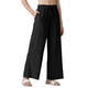 thumbnail image 5 of Pantalones cortos deportivos casuales de cintura elástica de color sólido para niñas, pantalones de poliéster, 5 of 9