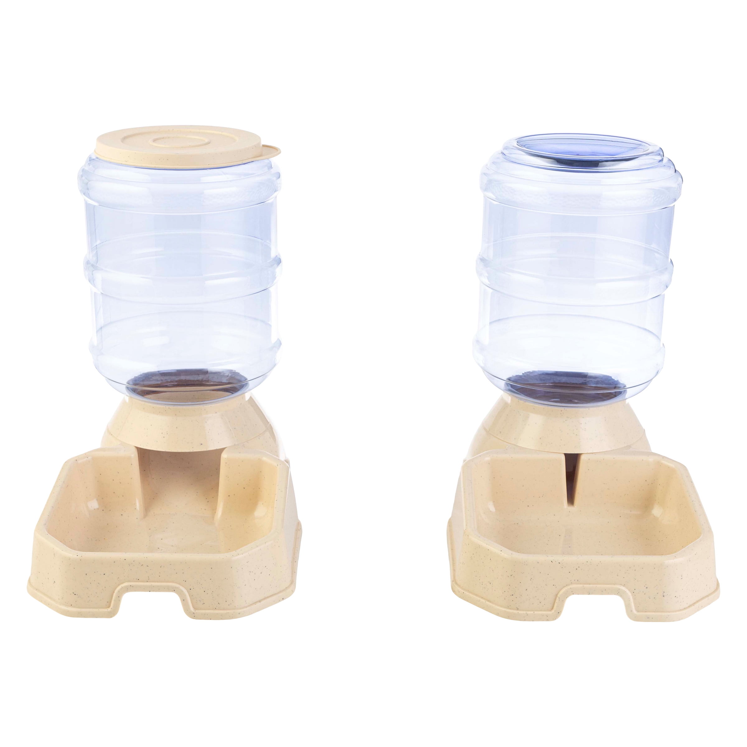 PETMAKER 3.8L/1G Automatic Cat Feeder and Water Dispenser for Dogs and Cats