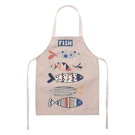 

Hfyihgf Kitchen Antifouling Household Daily Use Cotton And Linen Sleeveless Apron