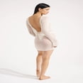 thumbnail image 4 of LYMAYTER Robe de Plage Crochet Été Dos Nu pour Femmes S-L, 4 of 9