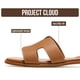 thumbnail image 3 of Sandalia Project Cloud Jannel de Cuero con Plantilla de Espuma Viscoelástica y Piso Plano, 3 of 6