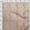 thumbnail image 2 of oneOone Silk Tabby Dusty Rose Fabric Snake Animal Skin Quilting Supplies Print Sewing Fabric By The Yard 42 Inch Wide, 2 of 4