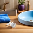thumbnail image 4 of HIBIBUD Spa Massage Bathtub Jet Nozzle White for Deep Tissue Bubble Massage and Hydrotherapy, 4 of 8