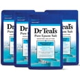 thumbnail image 1 of Remojo restaurador Dr. Teal's con sal de Epsom y magnesio, 1,36 kg x4, 1 of 9