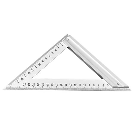 

Techinal Professional Carpenter Square Layout Aluminum Triangle Square tool w/ Aluminum Alloy Handle Time saving products