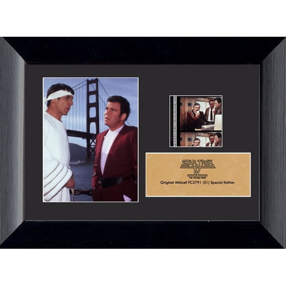 Star Trek IV: The Voyage Minicell FilmCells Framed Desktop Presentation USFC2791