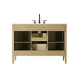 thumbnail image 7 of Elegant Kitchen and Bath 48 inch Single Bathroom Vanity in Chocolate Oak, 7 of 7