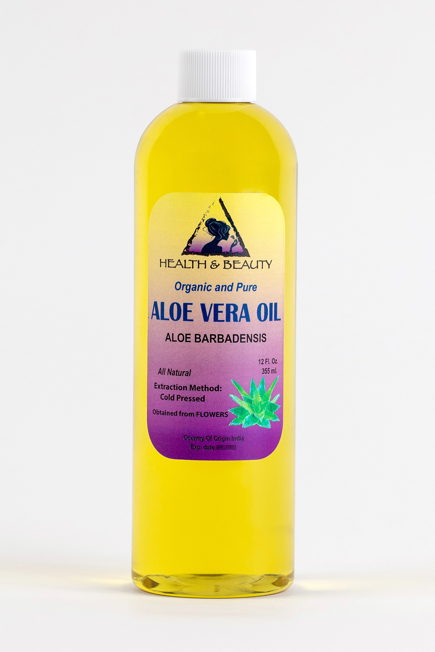 Aloe Vera Oil Organic Carrier Cold Pressed Premium Natural 100% Pure 24 oz
