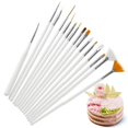 thumbnail image 3 of 15pcs/lot Fondant Cake Painting Brush Icing Pastry Brushes Cake Decorating Tools Baking Accessories Fondant Cake Carving Pen, 3 of 9